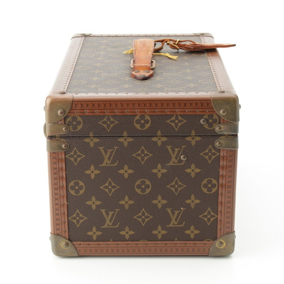 Louis Vuitton Monogram Boite Bouteille Case Wallet Trunk Brown - Picture 3 of 6